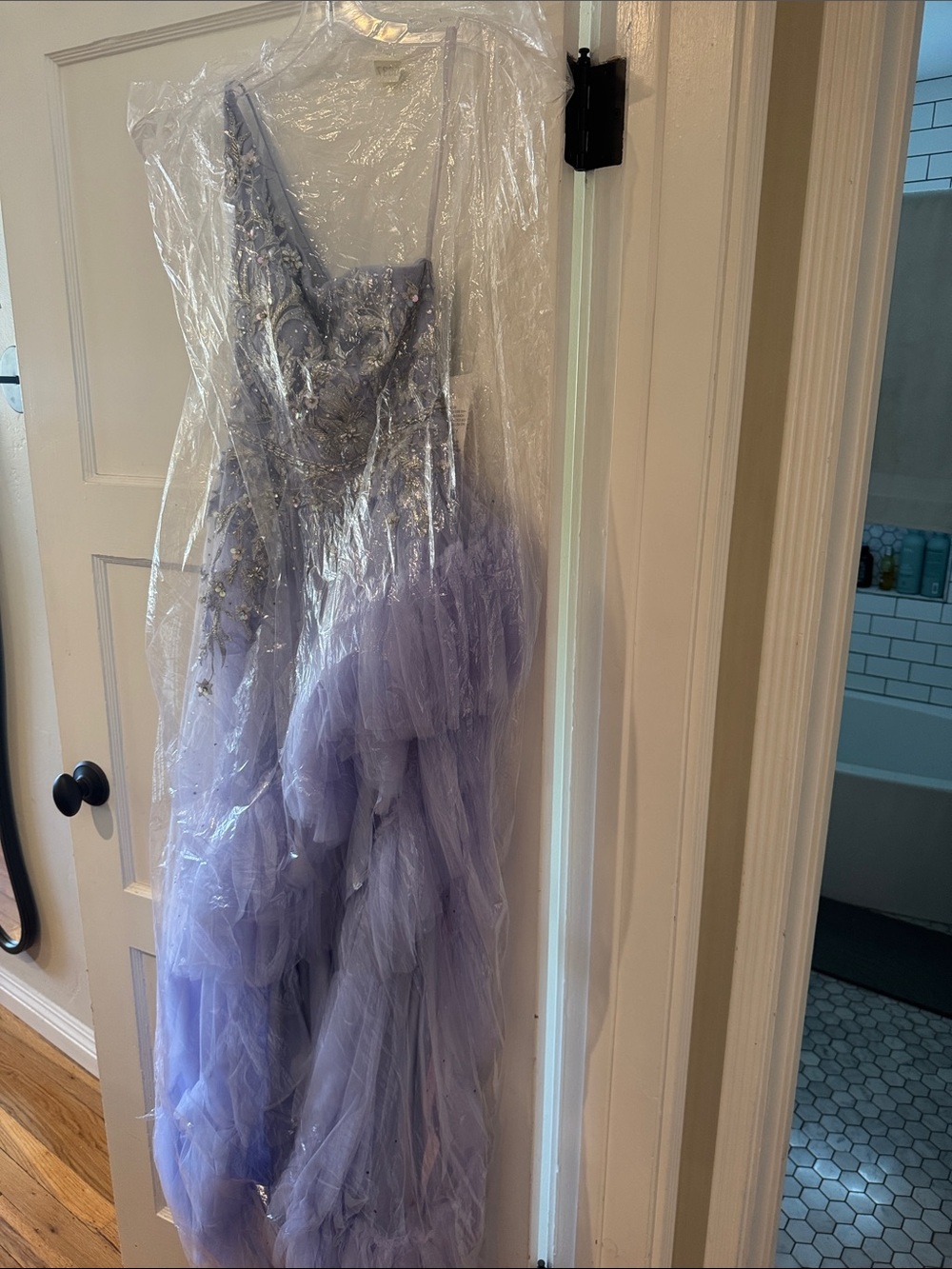 Mac Duggal 11265 - Asymmetric High Low Evening Gown - Picture 5 of 6